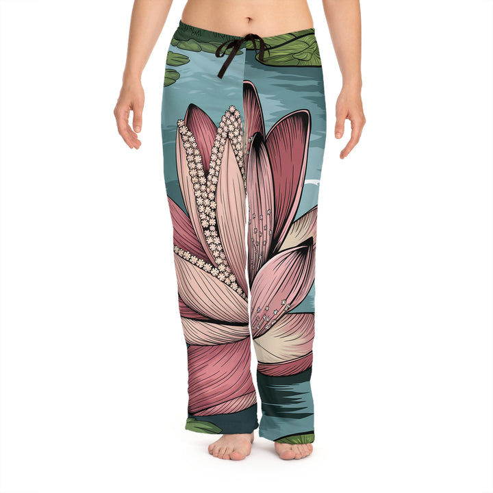 Women's Pajama Pants - Lotus Blossom