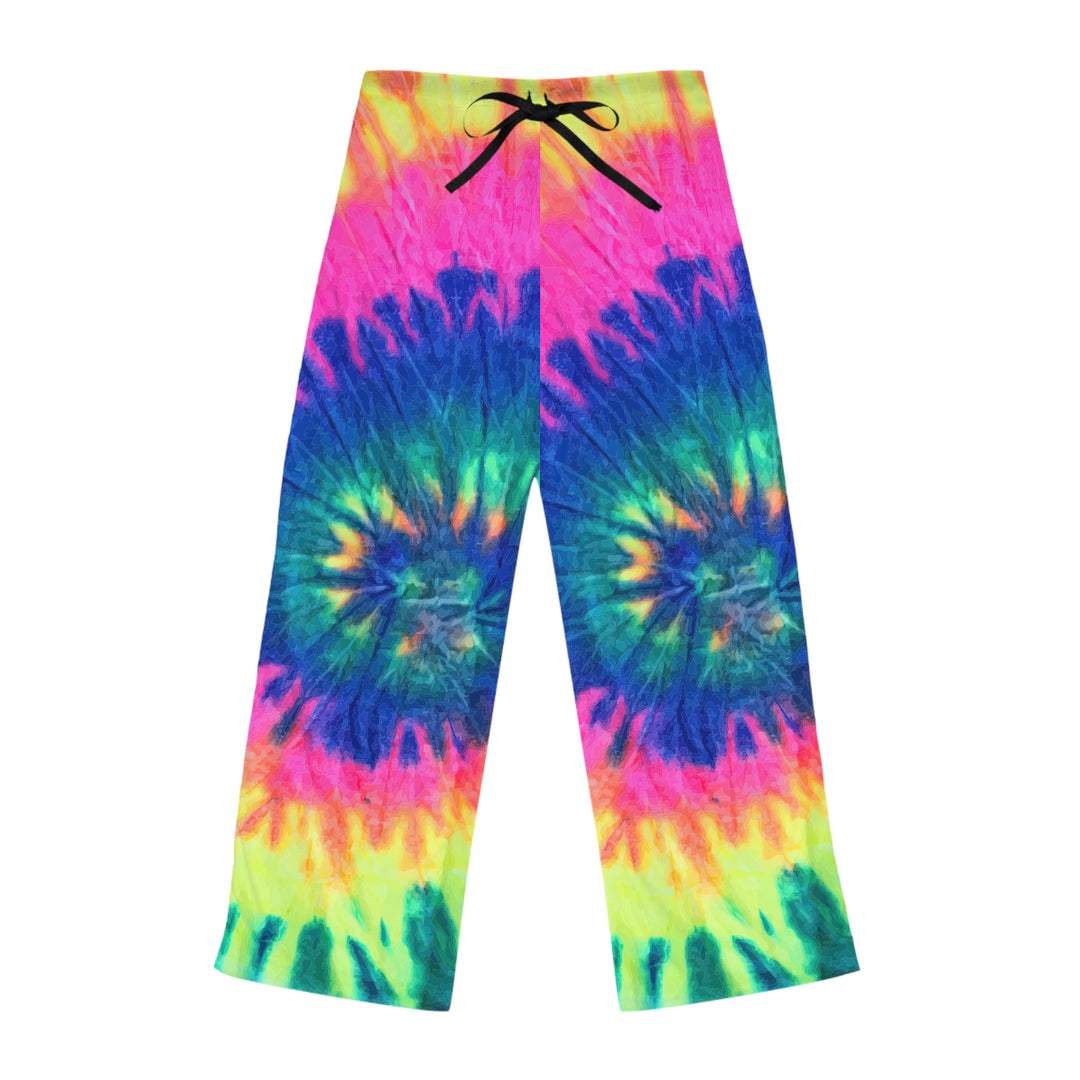 Women's Pajama Pants (AOP) Tie Dye Hippie