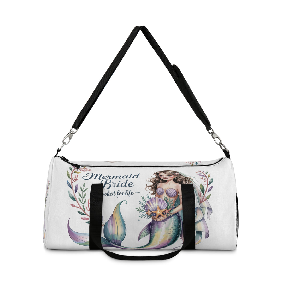 Mermaid Bride Duffel Bag – Bachelorette Party, Beach Getaway & Bride-to-Be Gift
