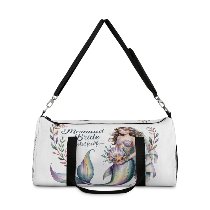 Mermaid Bride Duffel Bag – Bachelorette Party, Beach Getaway & Bride-to-Be Gift