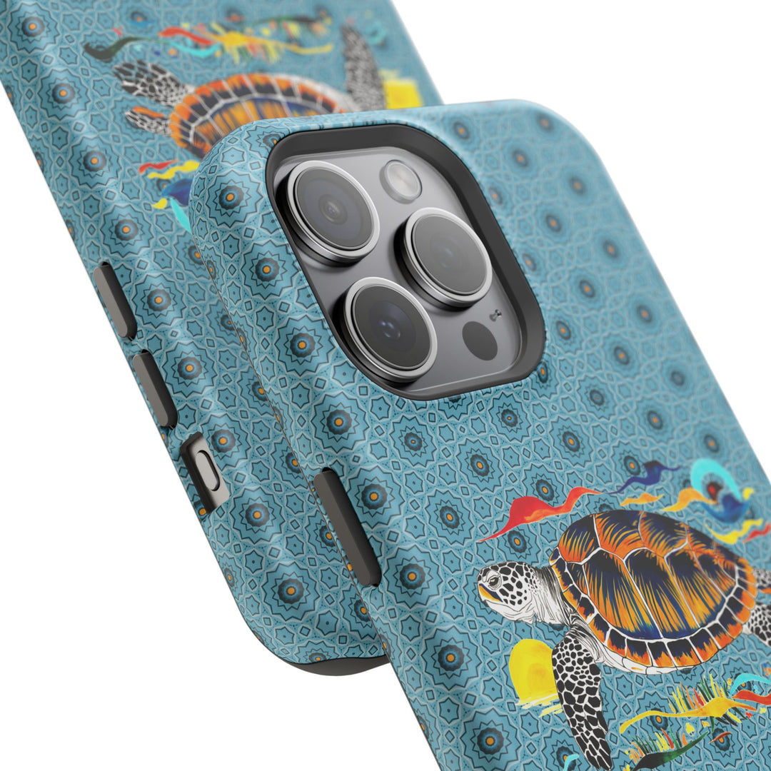 Impact-Resistant Cases - Sea Turtle Bliss