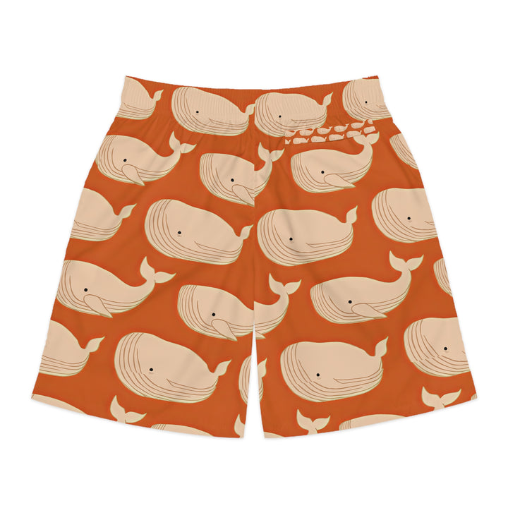 Men's Jogger Shorts - Whales