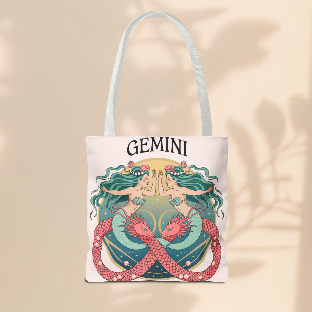 Gemini Zodiac Tote Bag, Astrological Bag, Personalized Gift, Astrology Lover, Horoscope Accessory, Birthday Present