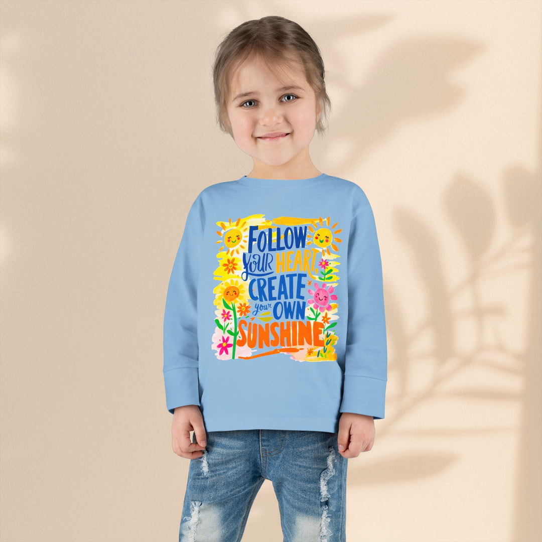 Toddler Long Sleeve Tee - Follow Your Heart