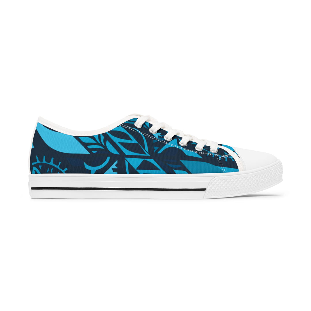 Women's Low Top Sneakers - Tribal Blue