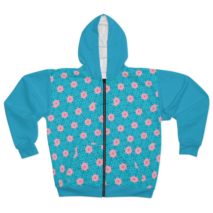 Unisex Zip Hoodie - Mermaid's Garden