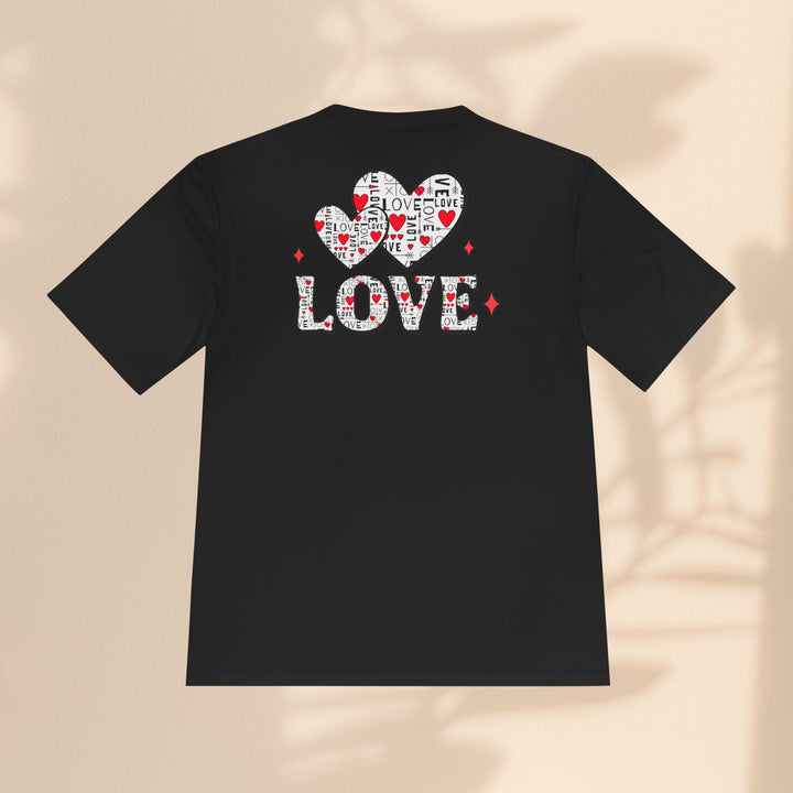 Unisex Moisture Wicking Tee - Love