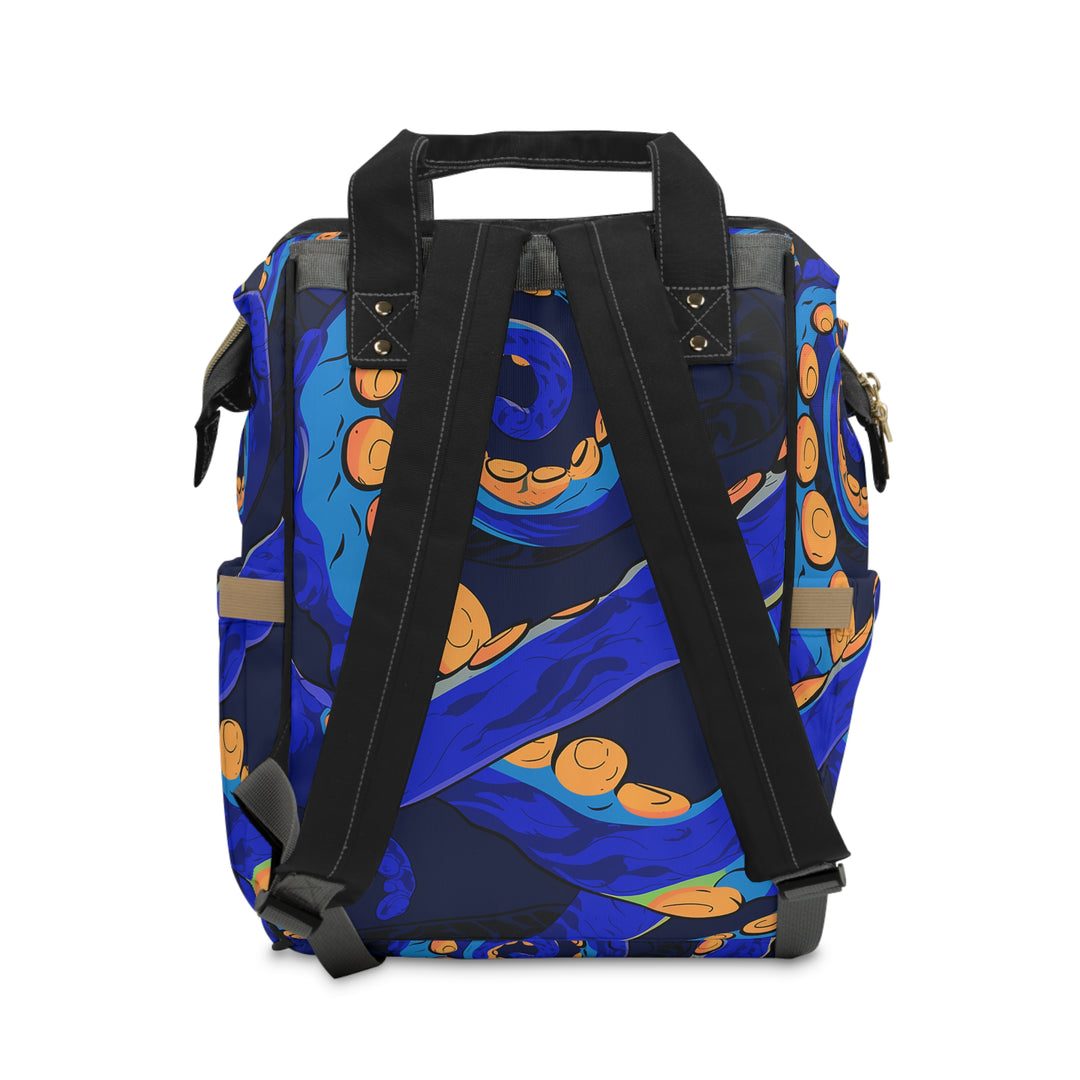 Multifunctional Diaper Backpack - Octopus Delight