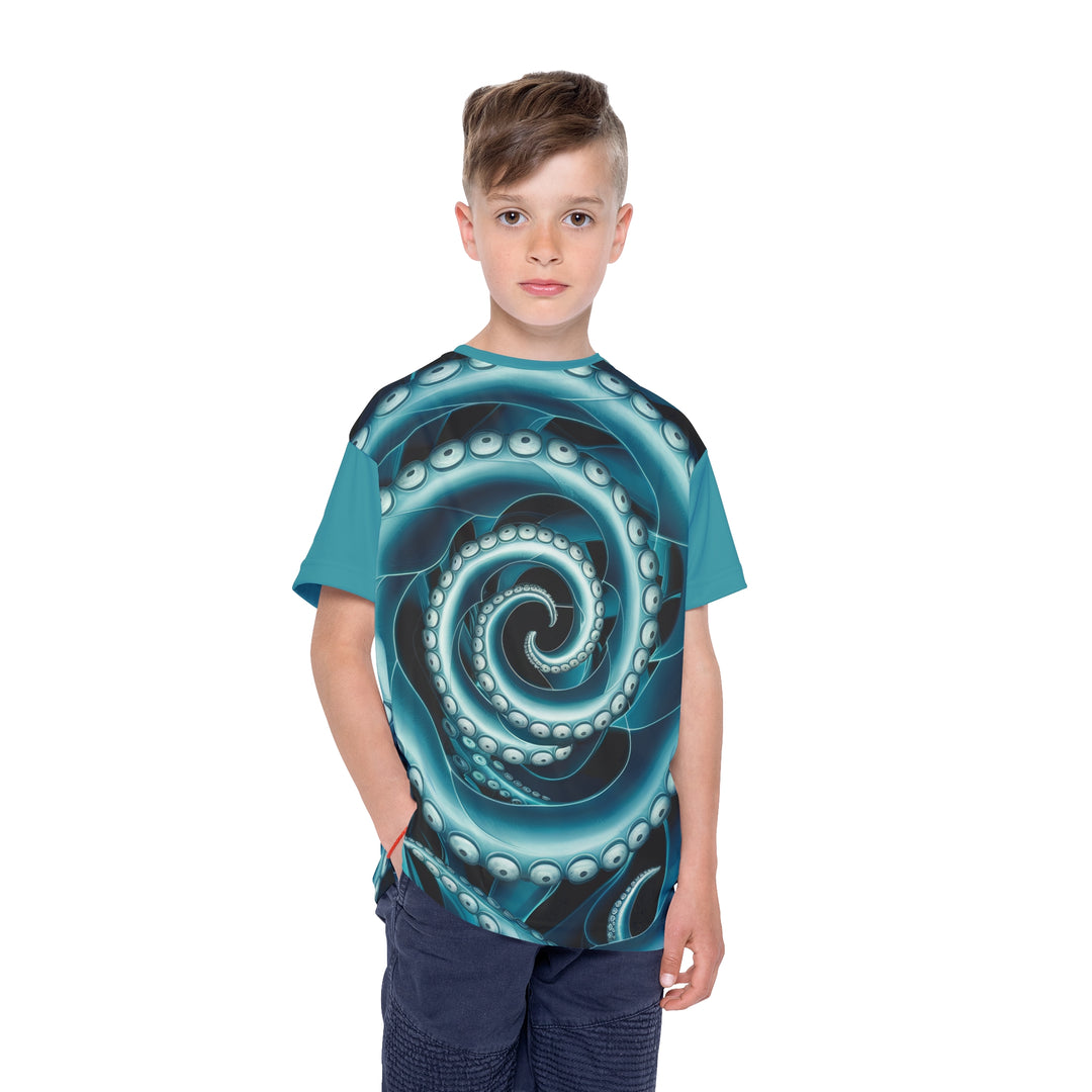 Kids Sports Jersey - Octopus Twist