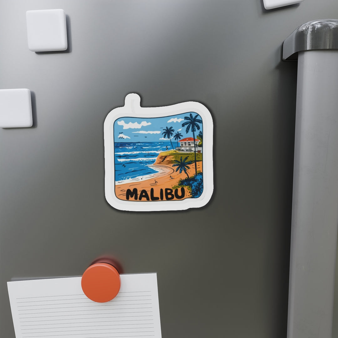 Die-Cut Magnets - Malibu California