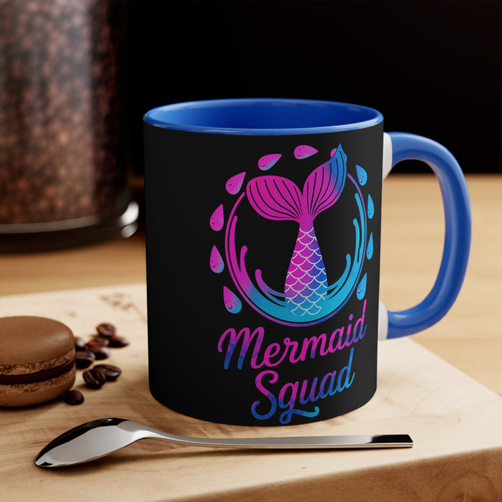 11oz Accent Mug - Mermaid Squad