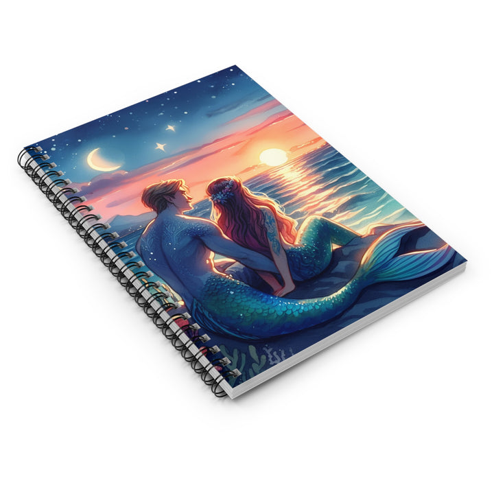 Spiral Notebook - Ruled Line - Mer Love