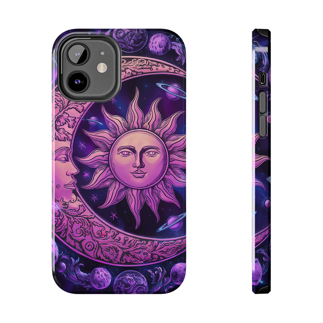 Tough Phone Cases - Purple Moon