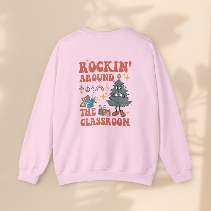 Unisex Heavy Blend™ Crewneck Sweatshirt - Rockin Around The Classroom