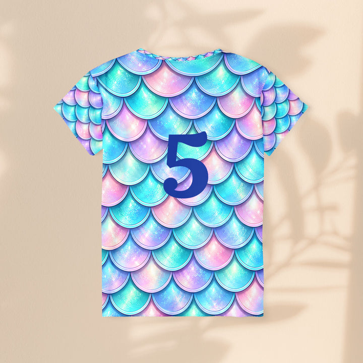 Mermaid Scale Women's Jersey — 5 xs