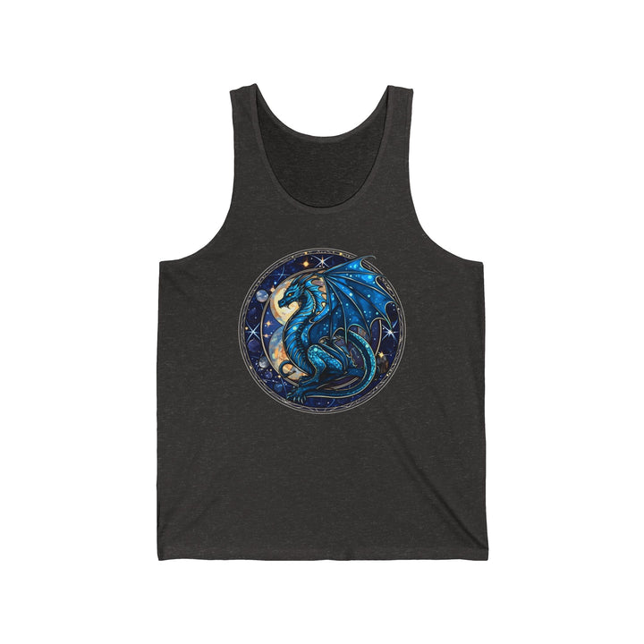 Unisex Jersey Tank - Blue Dragon