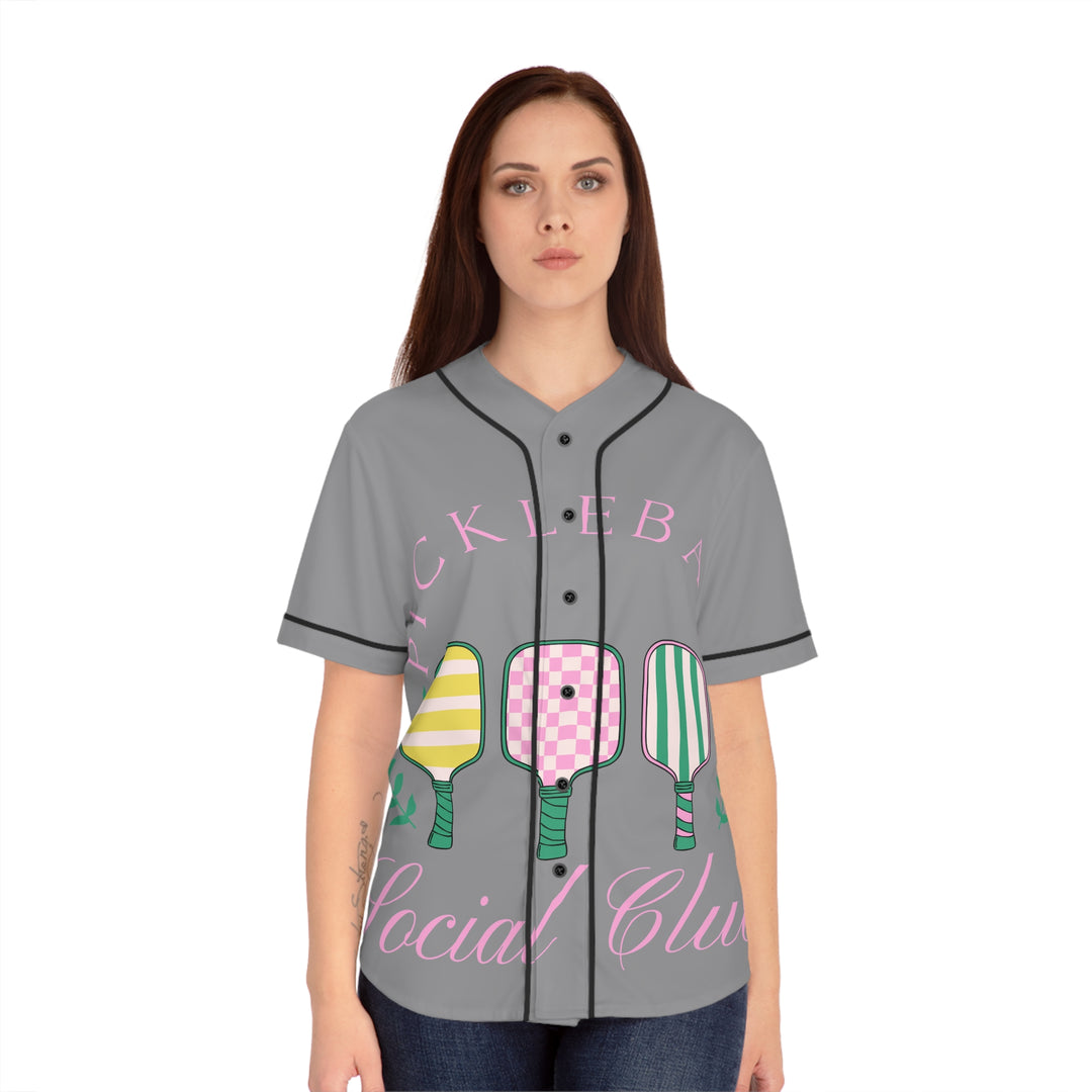 Women's Baseball Jersey - Pickleball Social Club