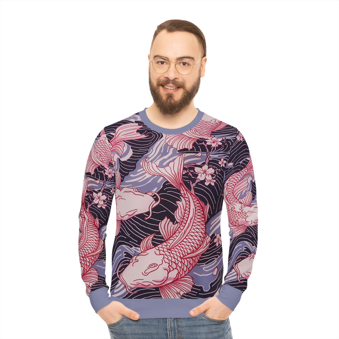 Lightweight Sweatshirt - Koi Fish