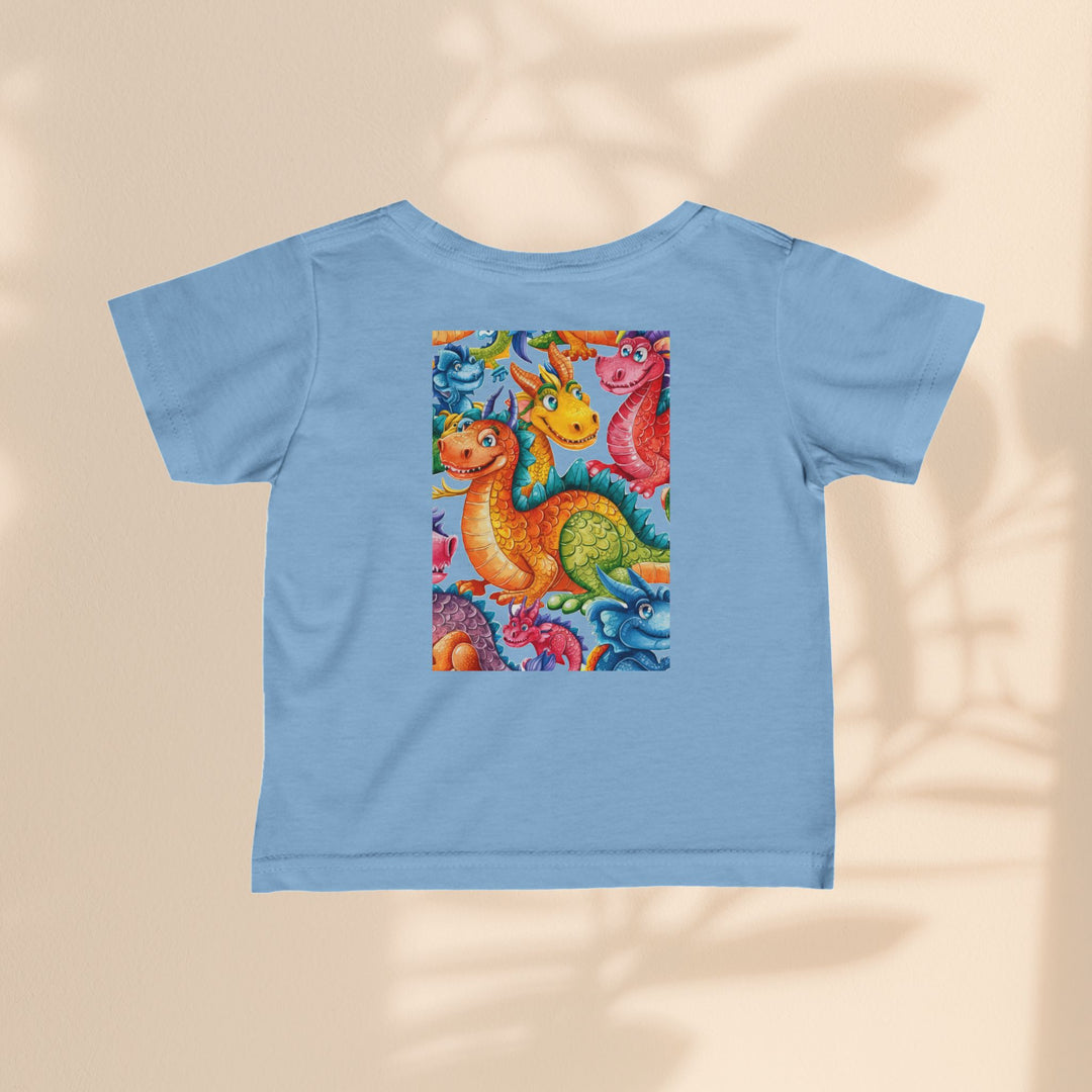 Infant Fine Jersey Tee - Happy Dragons