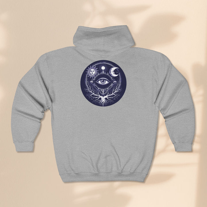 Sacred Eye - Unisex Heavy Blend™ Full Zip Hooded Sweatshirt