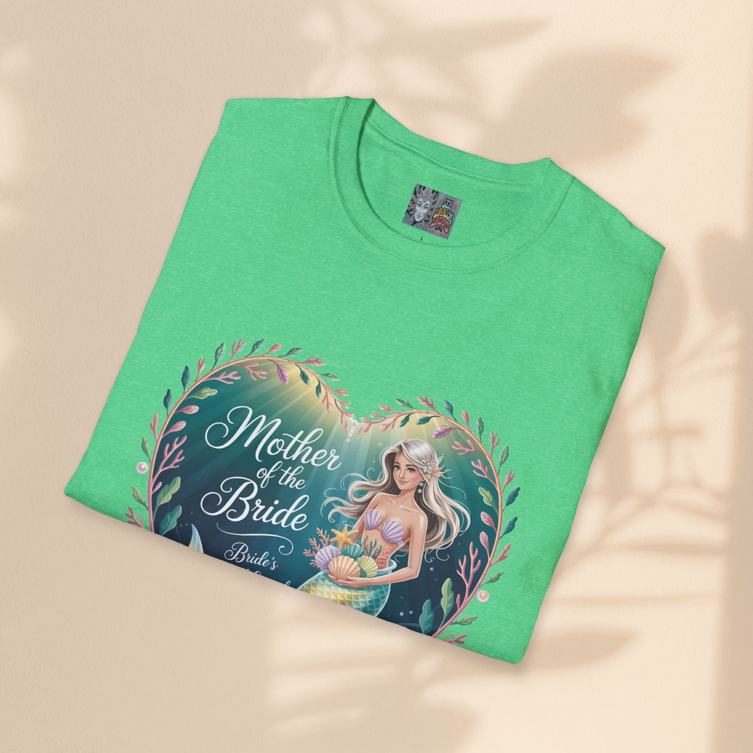 Mother of the Bride Mermaid Unisex Softstyle T-Shirt