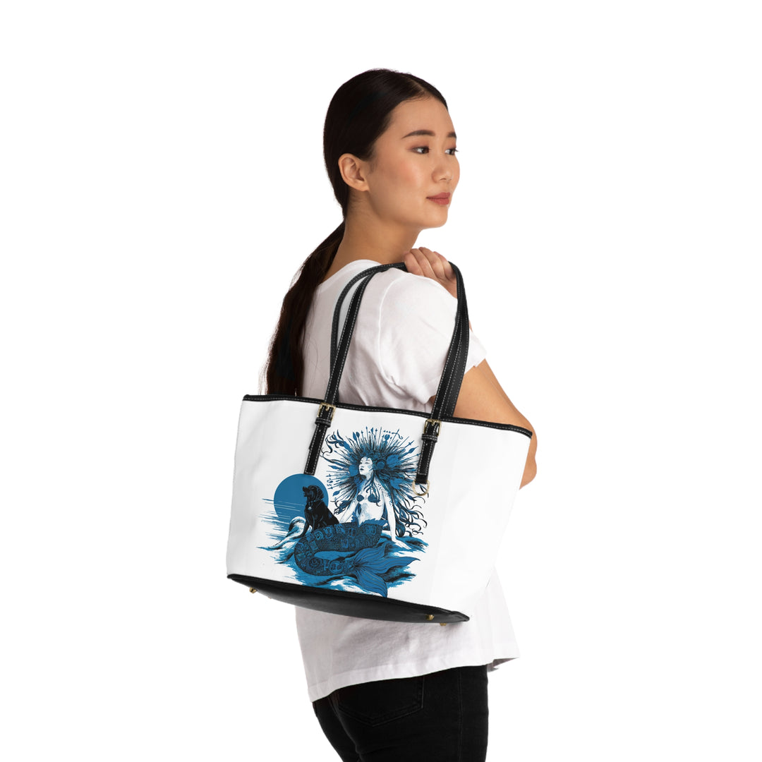 Shoulder Bag - Majestic Mermaid with Dog Design