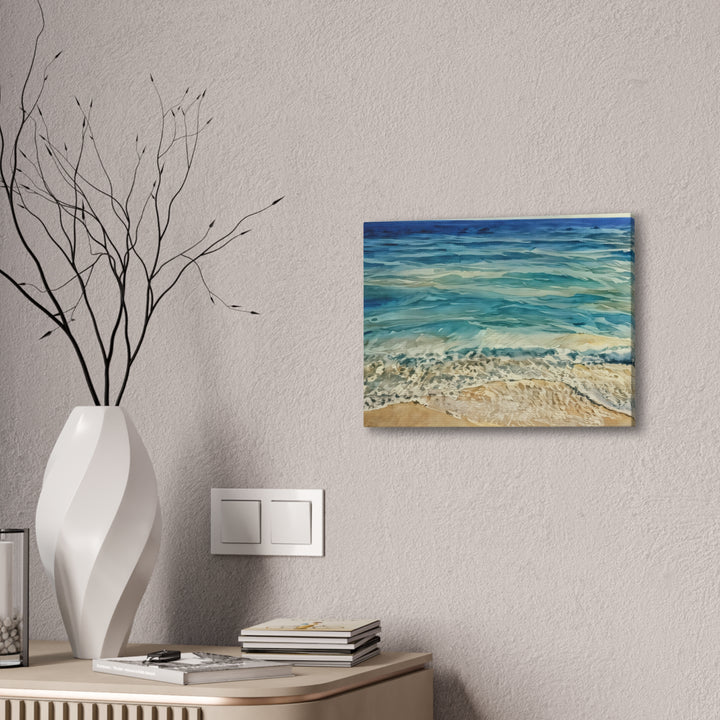 Stretched Beach Art Canvas Print