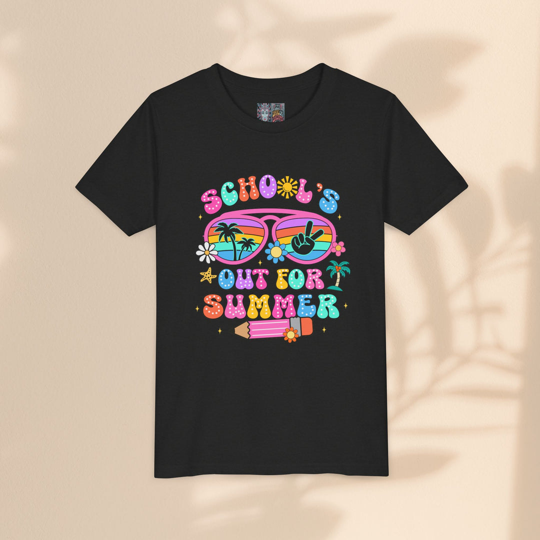 Youth Summer Vibe Tee – "School's Out for Summer"