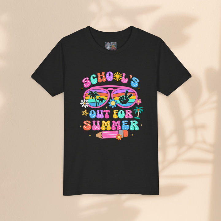 Youth Summer Vibe Tee – "School's Out for Summer"