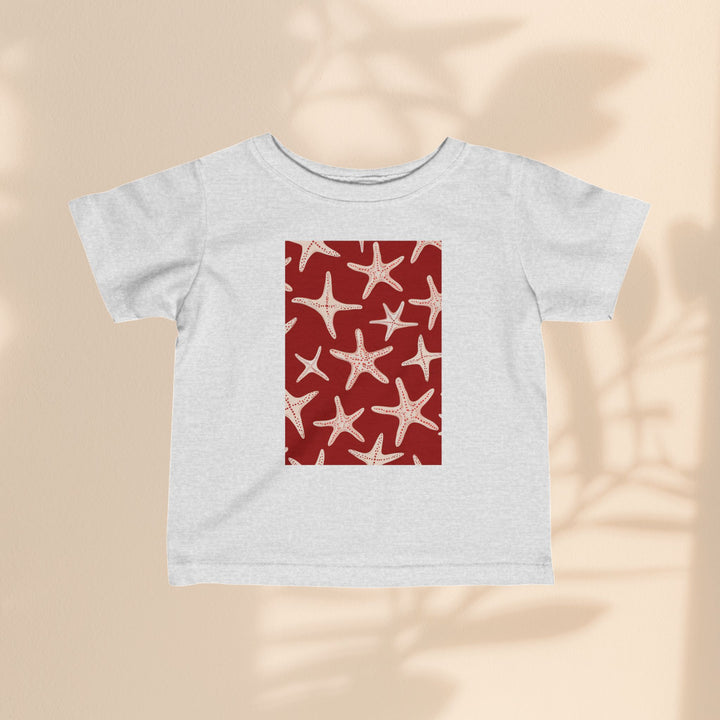 Infant Fine Jersey Tee - Red Star