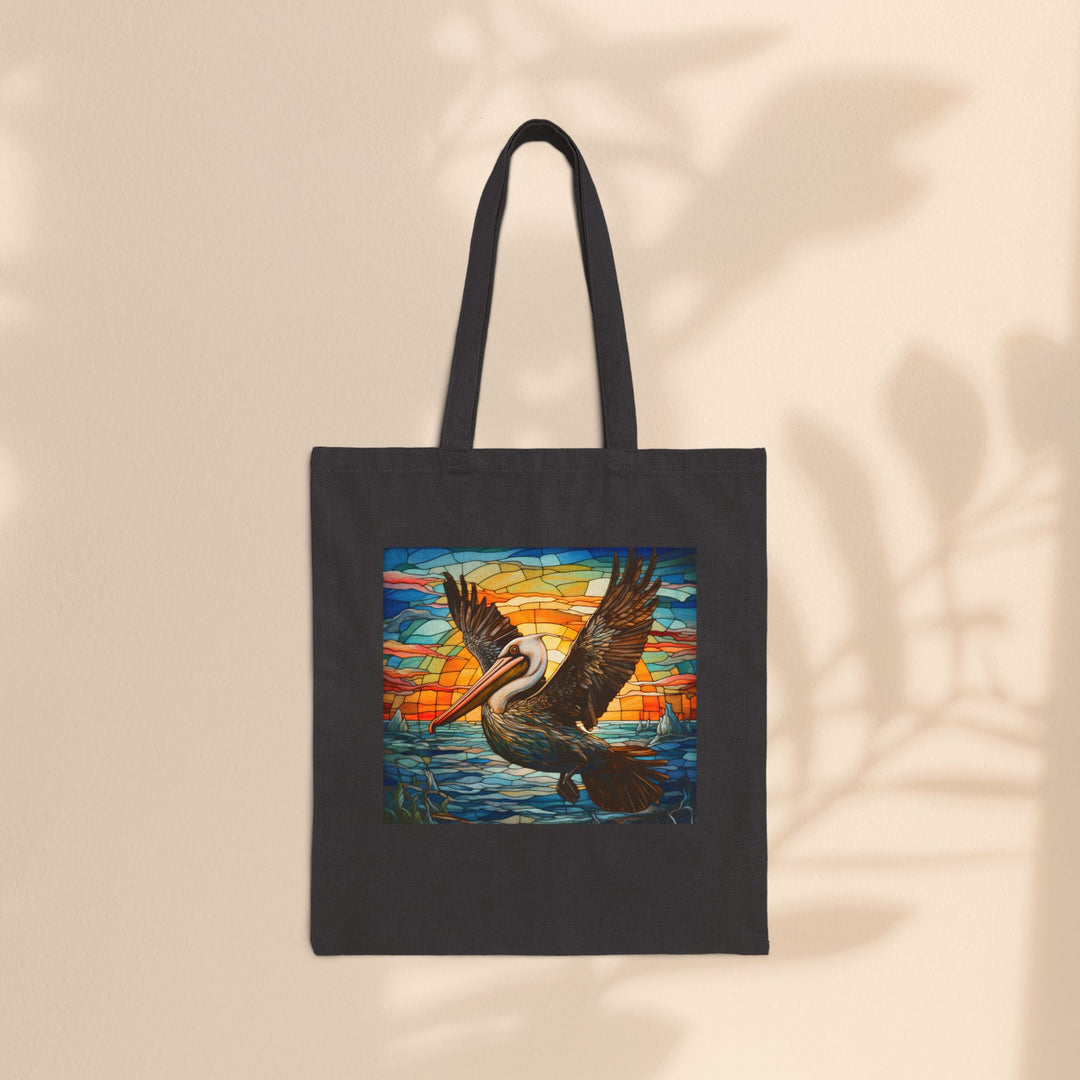 Pelican Canvas Tote Bag