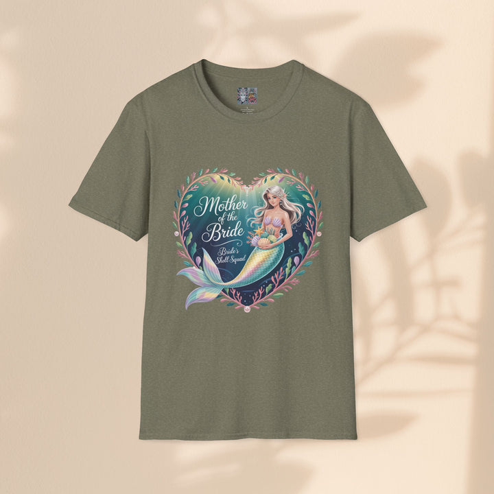 Mother of the Bride Mermaid Unisex Softstyle T-Shirt