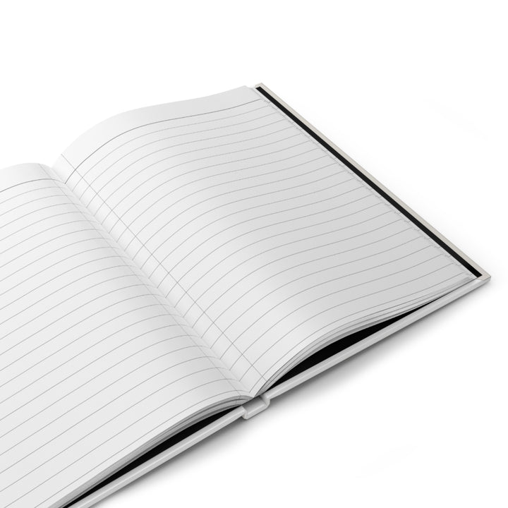 Peaceful Lotus Hardcover Journal – Matte Finish Notebook for Writing & Mindfulness