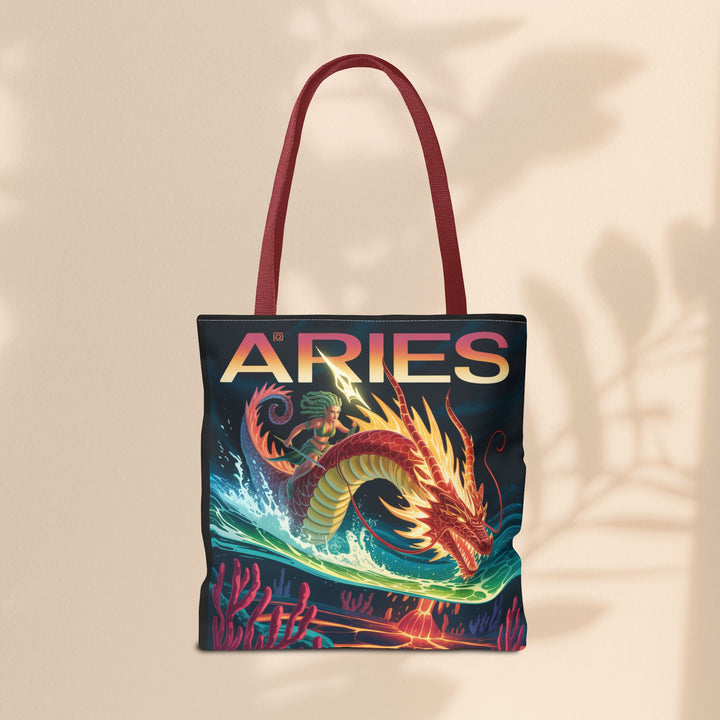 Aries Tote Bag - Perfect for Astrology Lovers, Stylish and Practical, Great for Gifts, Everyday Use, Festivals