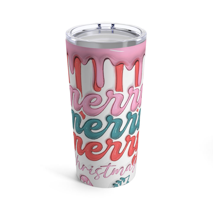 Tumbler 20oz - Merry Merry Merry Christmas