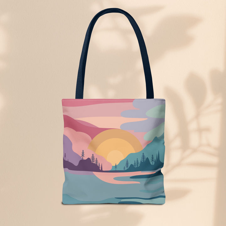 Tote Bag - Pastel Scene