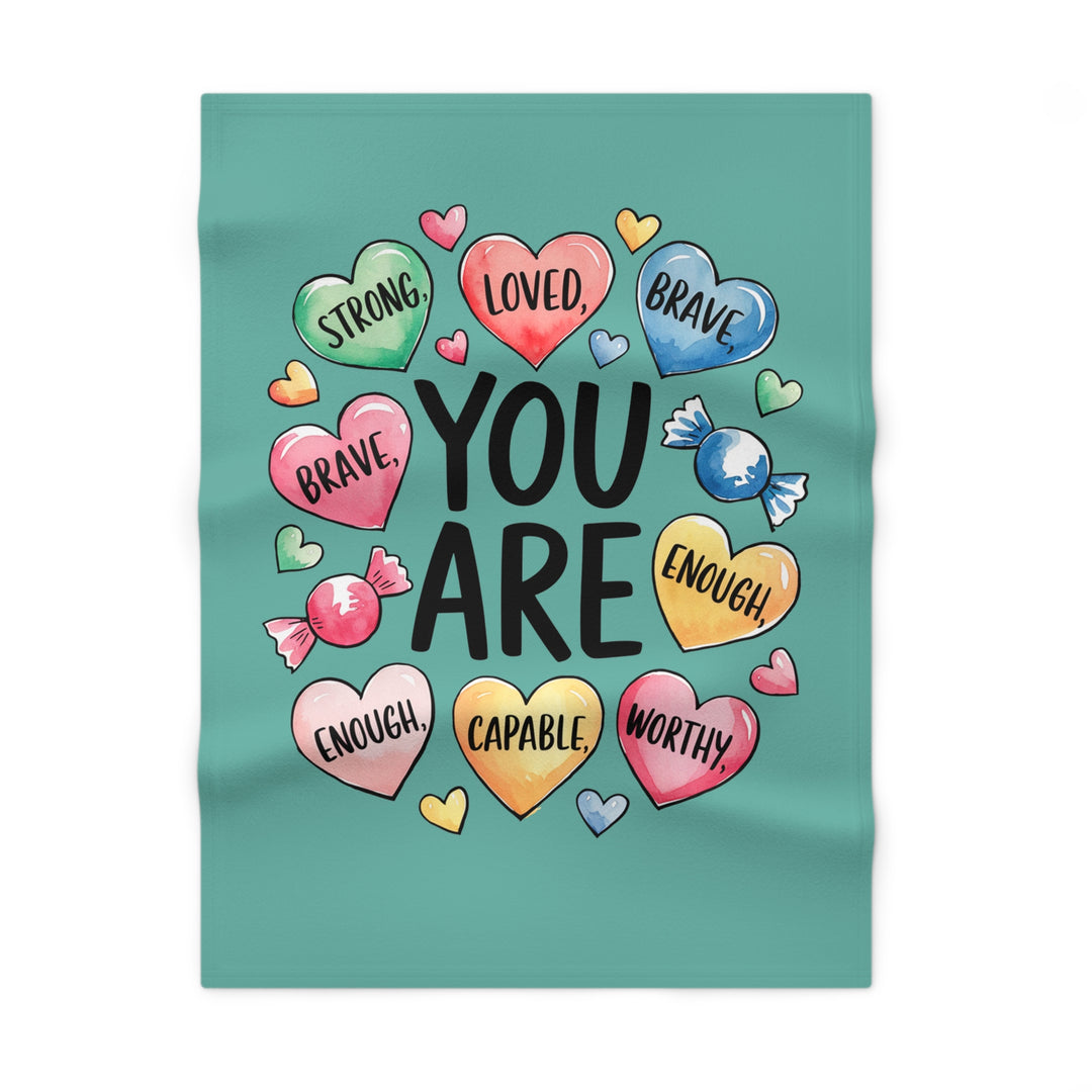 Baby Blanket - 'You Are' Soft Fleece Blanket for Precious Babies