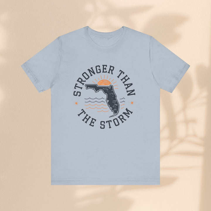 Unisex Jersey Short Sleeve Tee - Stronger Than The Storm