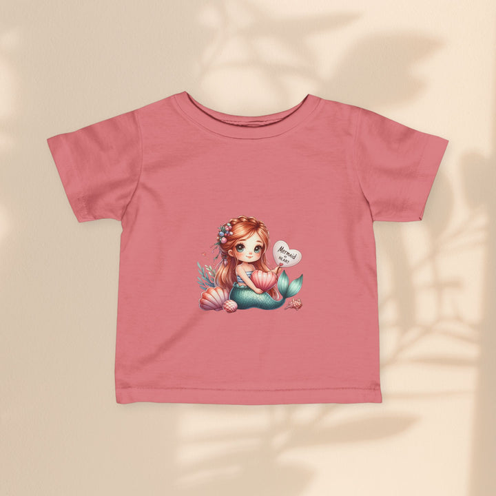 Infant Fine Jersey Tee - Mermaid At Heart