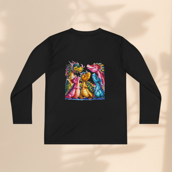 Youth Long Sleeve Competitor Tee - Dragon Joy