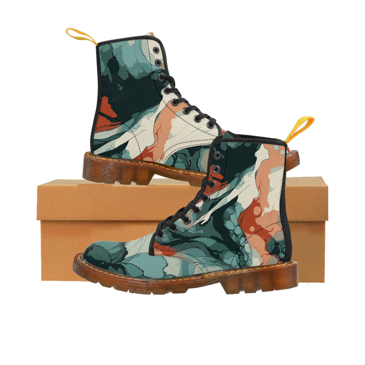 Women's Canvas Boots - Mermaid Swim