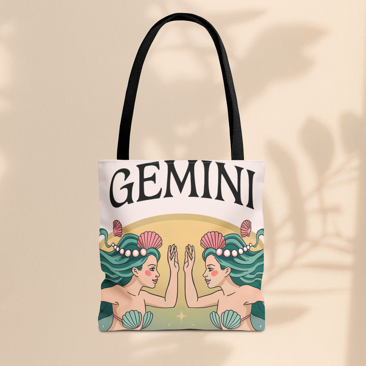 Gemini Zodiac Tote Bag, Astrological Bag, Personalized Gift, Astrology Lover, Horoscope Accessory, Birthday Present