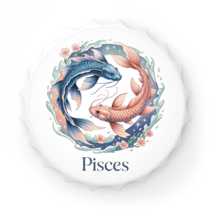 Pisces Zodiac Bottle Opener | Astrology Gift for Aquarians | Home Bar Essentials, Pisces Gift, Birthday Present, Unique Kitchen Decor