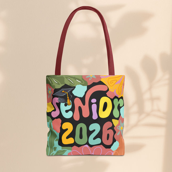 Senior 2026 Tote Bag | Colorful Grad Gift