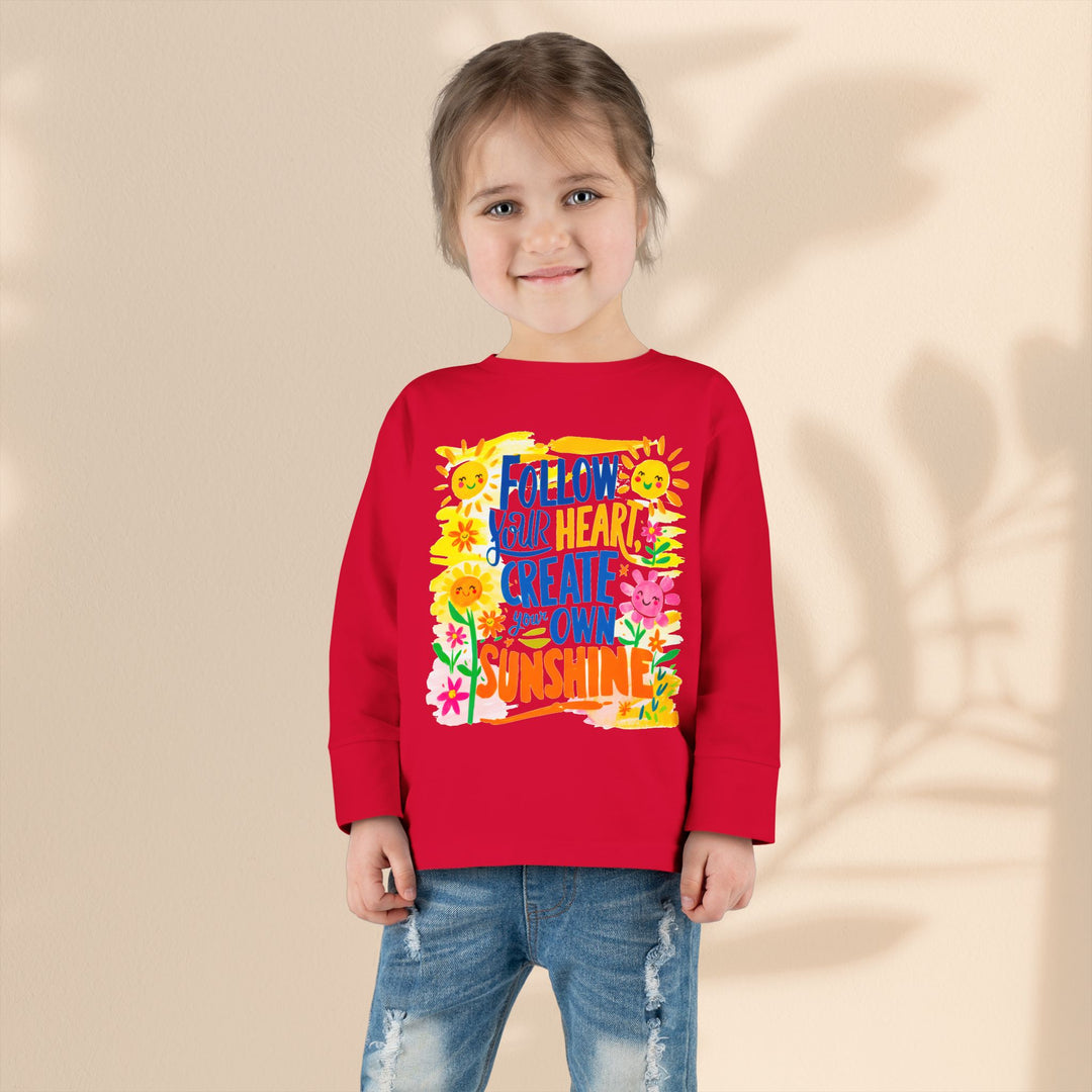 Toddler Long Sleeve Tee - Follow Your Heart