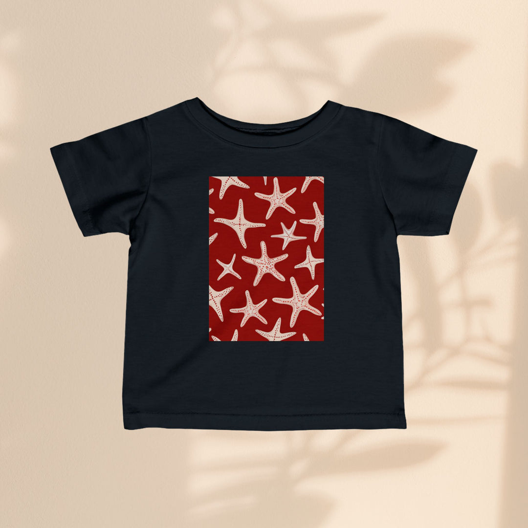 Infant Fine Jersey Tee - Red Star