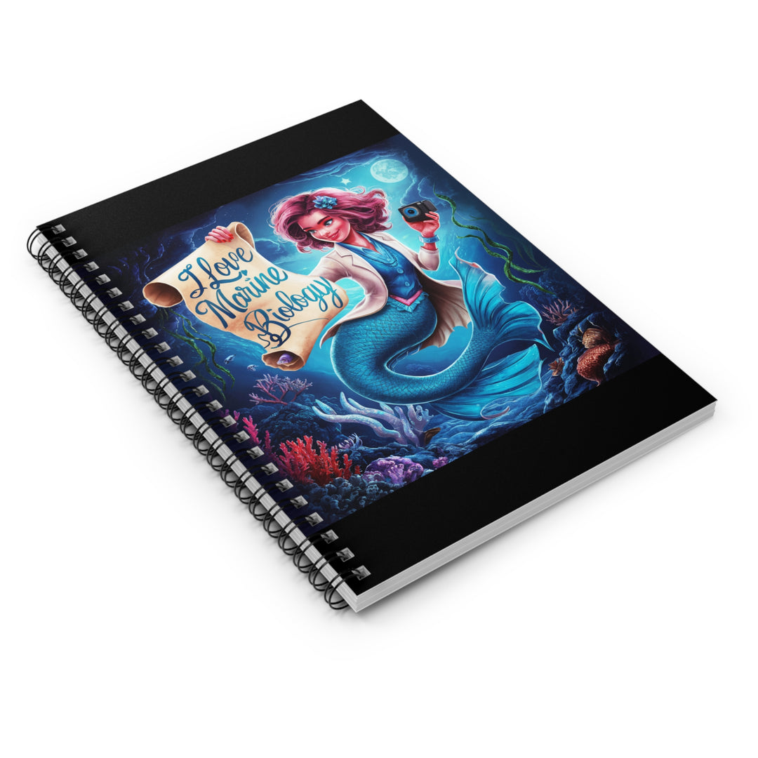 Spiral Notebook - Ruled Line - Marine Biology