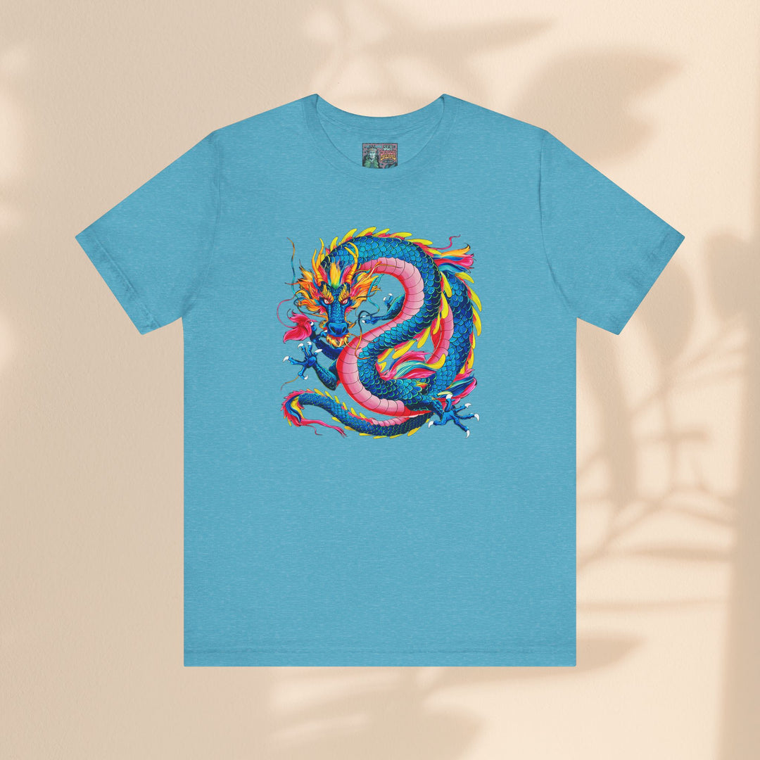 Unisex Jersey Short Sleeve Tee - Groovy Dragon