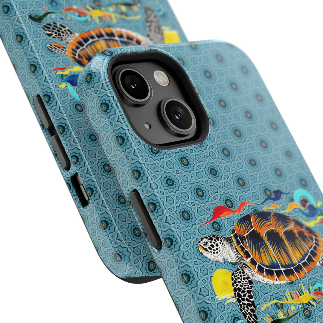 Impact-Resistant Cases - Sea Turtle Bliss