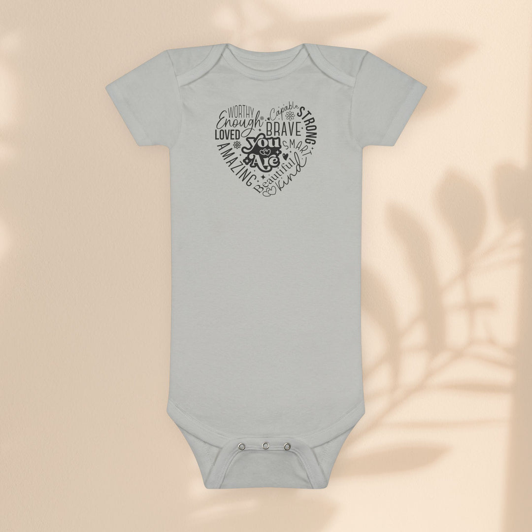 Baby Short Sleeve Onesie® - You Are Loved